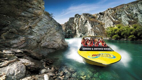 Queenstown: Shotover River en Kawarau River Jet Boat Ride