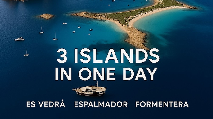 San Antonio: Es Vedrà, Formentera Tour with Food & Drinks