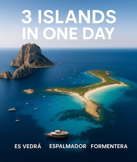 San Antonio: Es Vedrà, Formentera Tour with Food & Drinks