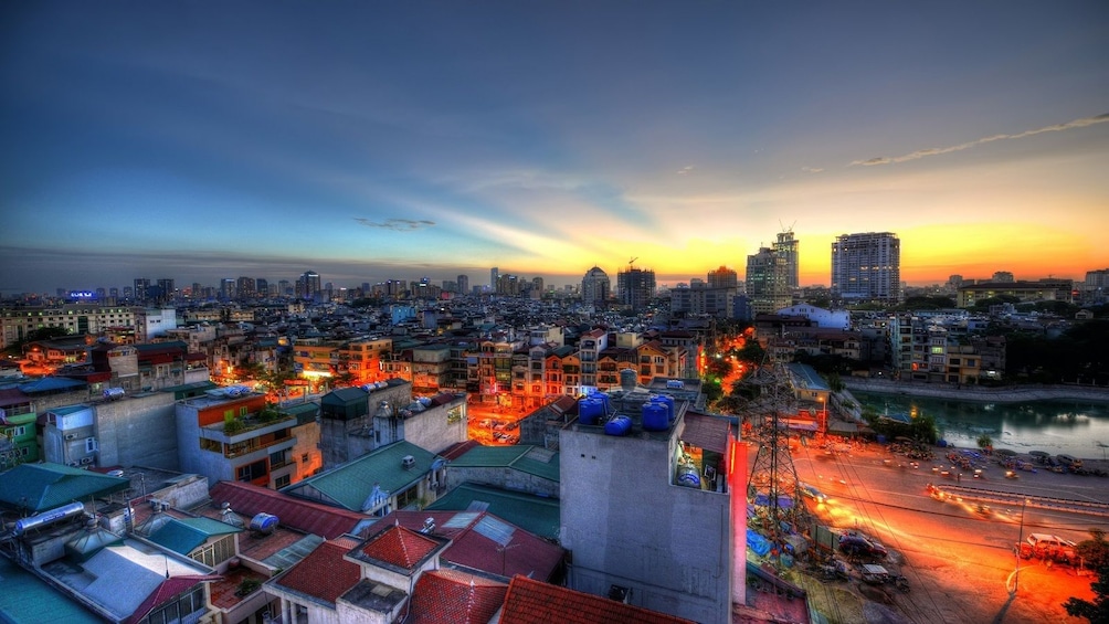 Hanoi at dusk