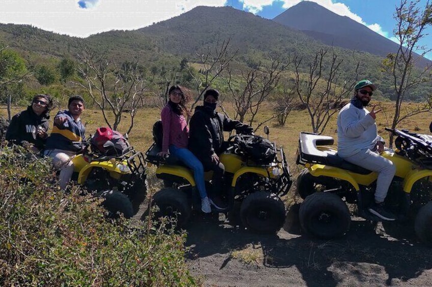 A trail on our way to the volcano