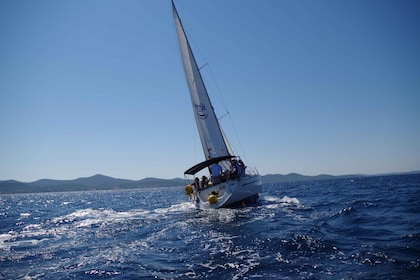 Desde Zadar: viaje privado de medio día en velero