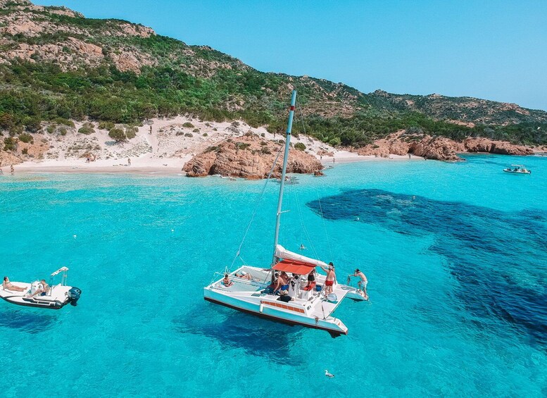 Picture 4 for Activity From Palau: La Maddalena Full-Day Archipelago Catamaran Tour