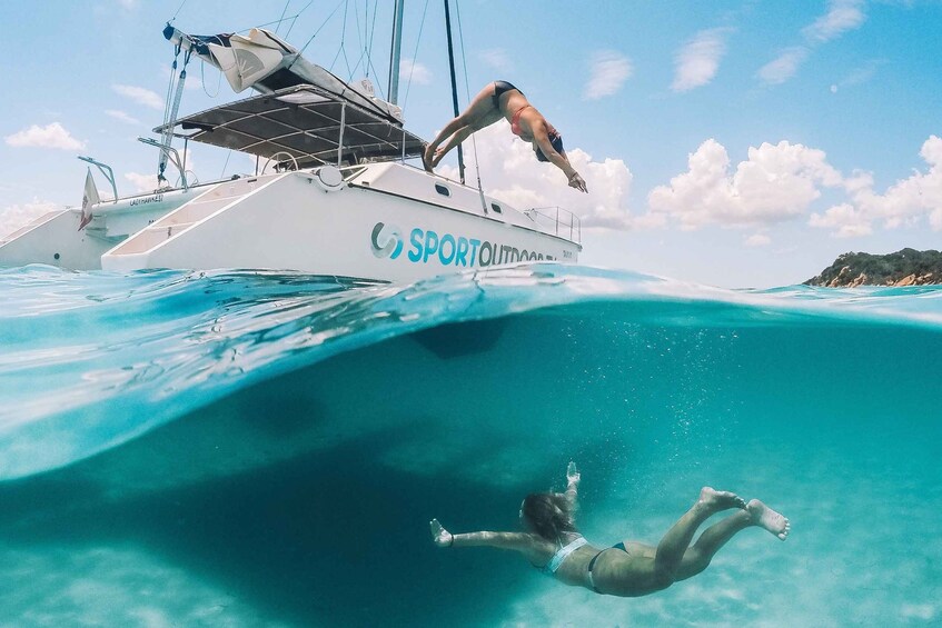 Picture 2 for Activity From Palau: La Maddalena Full-Day Archipelago Catamaran Tour