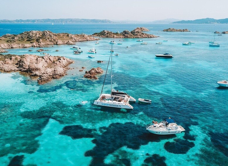 Picture 1 for Activity From Palau: La Maddalena Full-Day Archipelago Catamaran Tour