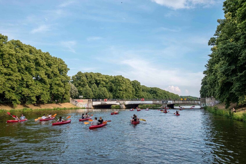 Picture 3 for Activity Leipzig: Karl-Heine-Canal 2 - Hour Canoe Tour up to 3 people