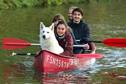 Leipzig: recorrido en canoa de 2 horas por el Canal Karl-Heine para hasta 3...