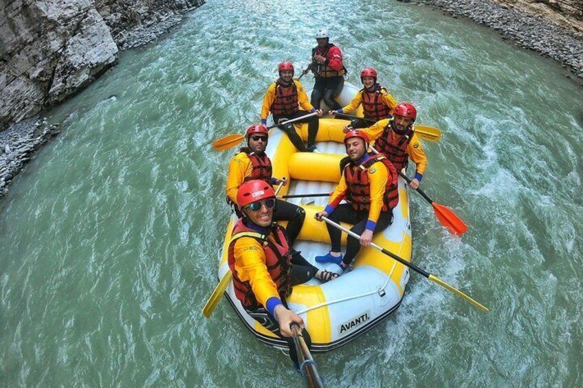 Rafting in Osumi's Canyon