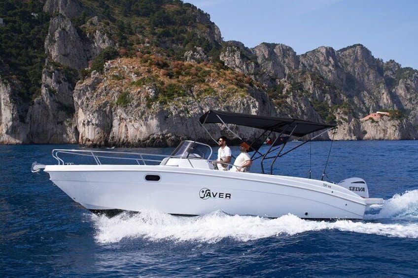 Full-Day Private Capri Boat Tour from Sorrento