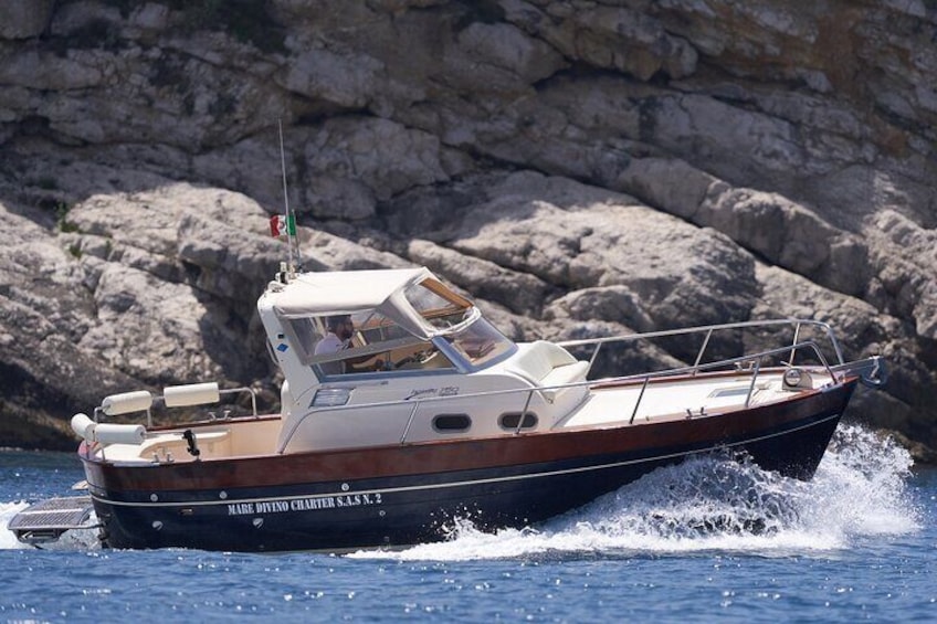 Full-Day Private Capri Boat Tour from Sorrento