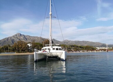 Marbella: tour en catamarán con avistamiento de delfines