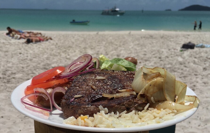 Picture 5 for Activity Airlie Beach: Whitehaven Beach BBQ & Hill Inlet Adventure