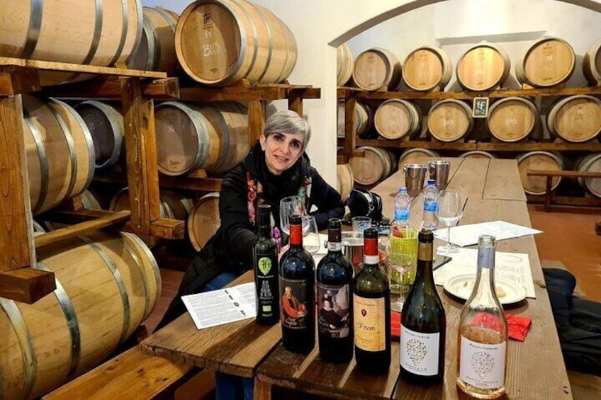 2-Hour Private Wine Tasting in the Cellar in Mugliano