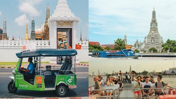 Combo Package Hop On Hop Off Tuk Tuk & Tourist Boat
