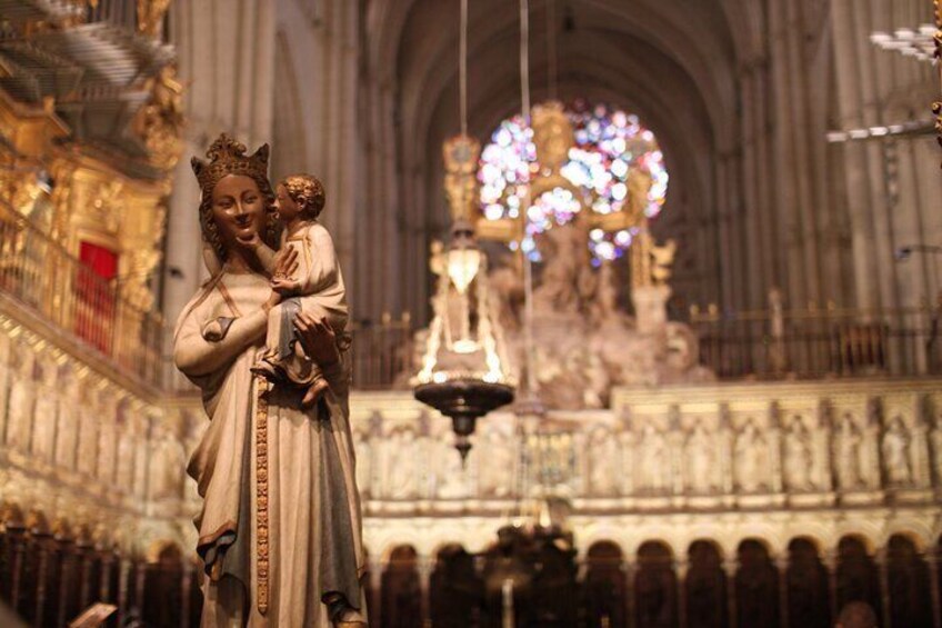 Interior of the Cathedral of Toledo