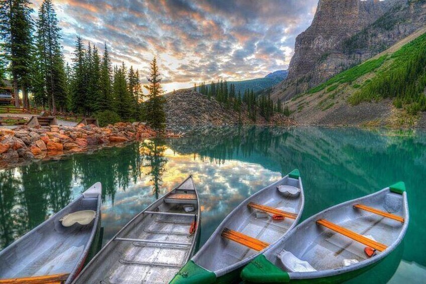 Canadian Rocky Mountains 4-Day Tour from Vancouver Including Banff(Mandarin&Eng)