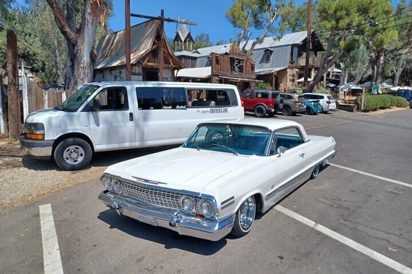 You will see some amazing rides on Mulholland Highway.