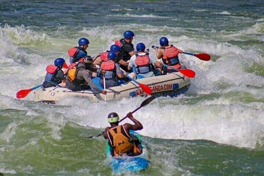 White water Rafting on River Nile