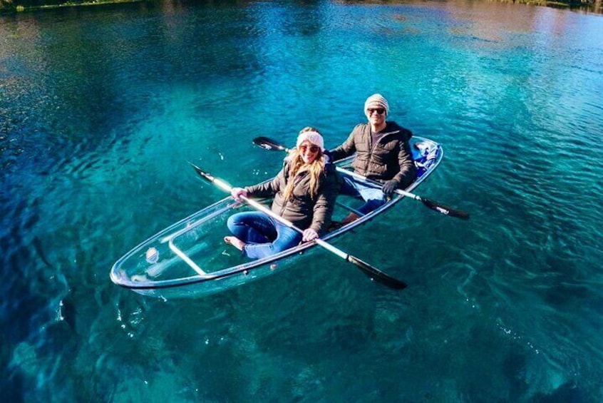 Silver Springs: Clear Kayak Manatee & Monkey Tour