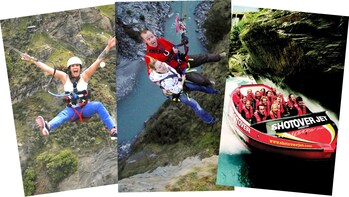 Shotover Canyon Swing + Canyon Fox + Jetboating