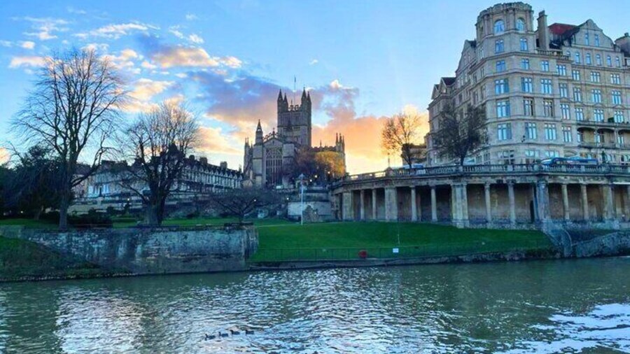 A side of beautiful Bath you'll see while exploring on the trail