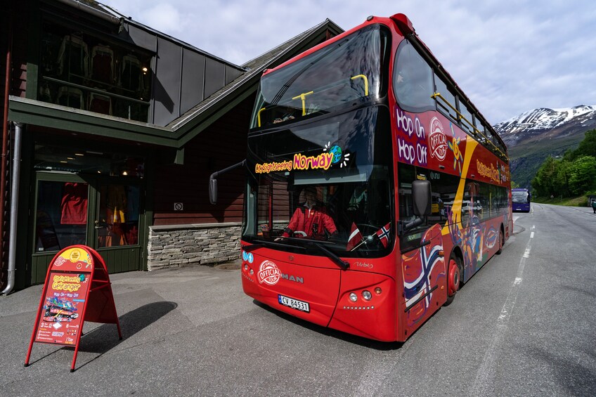 Shore Excursion: Geiranger Hop-On Hop-Off Bus Tour 