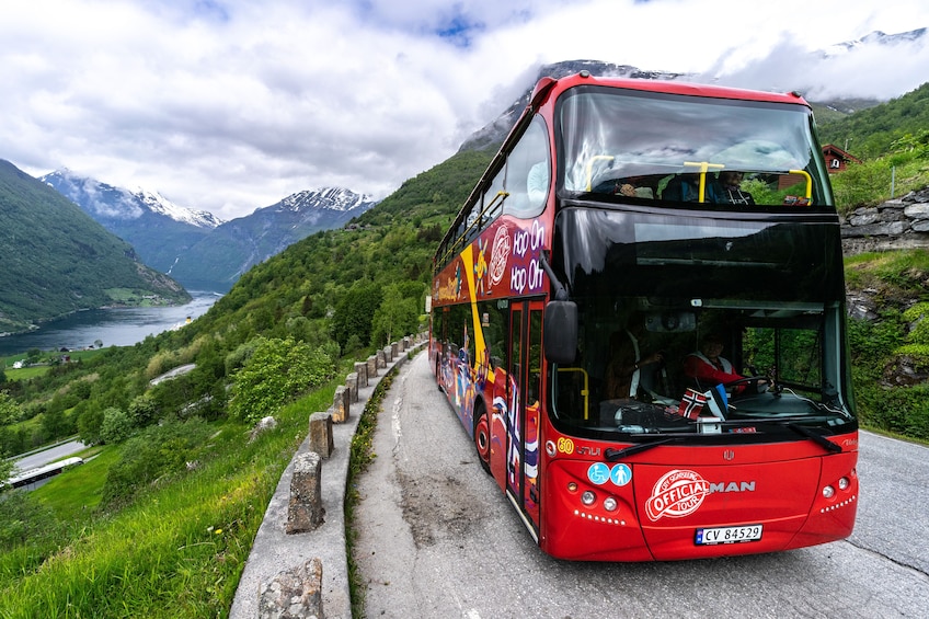 Shore Excursion: Geiranger Hop-On Hop-Off Bus Tour 