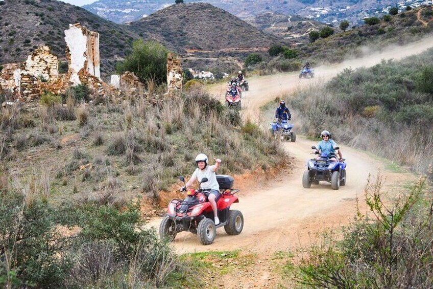 Quad Safari In Mijas, Málaga, Costa del Sol