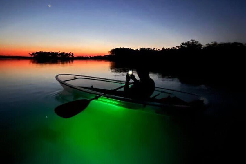 2-Hour Clear Kayak Glow Tours