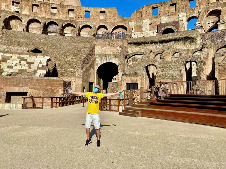 Ancient Rome Tour: Colosseum Arena & Forum