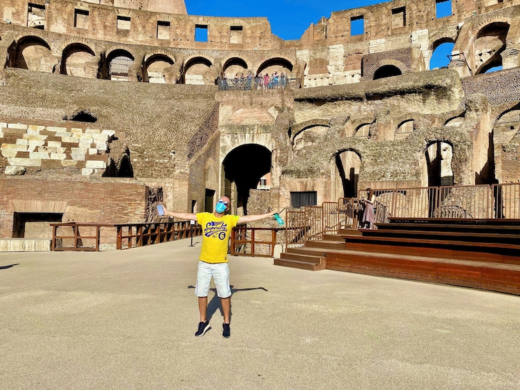 Ancient Rome Tour: Colosseum Arena & Forum