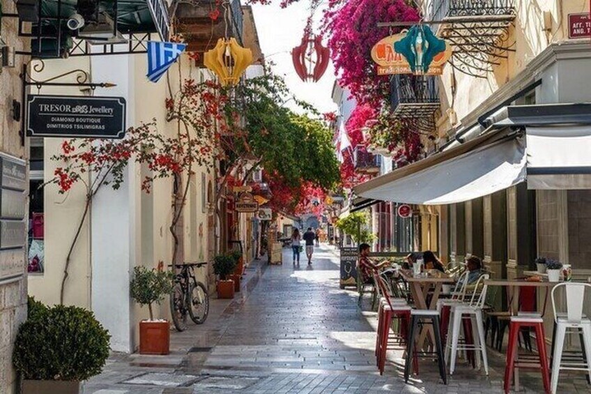 Porto Heli Private Wine Tasting and City Food Tour in Nafplion