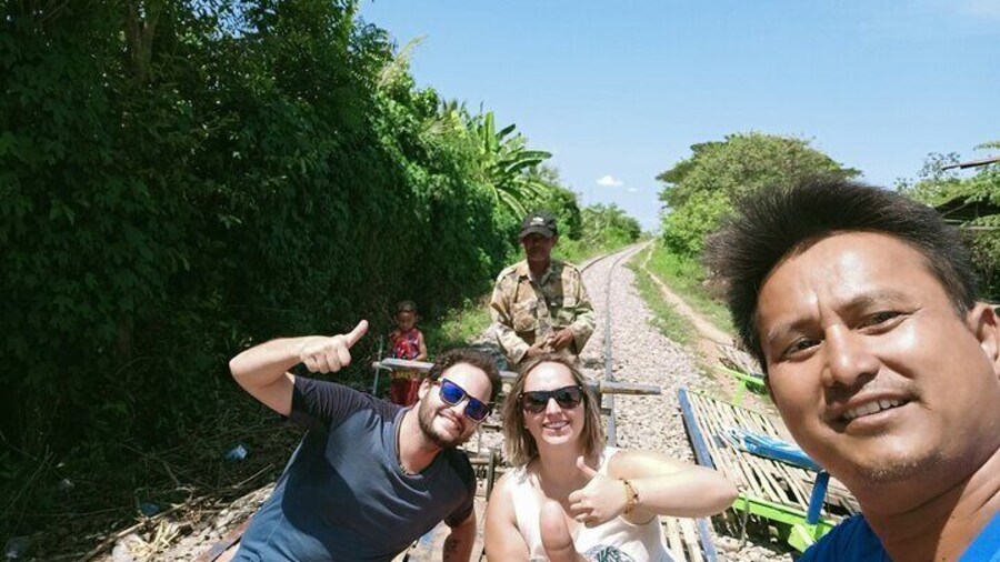 Full Day tour .City tour.Countryside.Bamboo Train.Secret Bat Cave