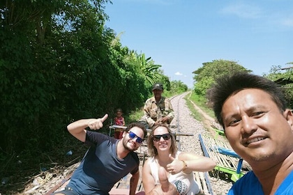 Full Day. private tour .City .Countryside.Bamboo Train. Bat Cave