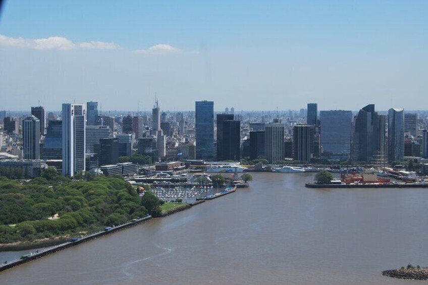 Panoramic view of Buenos Aires City