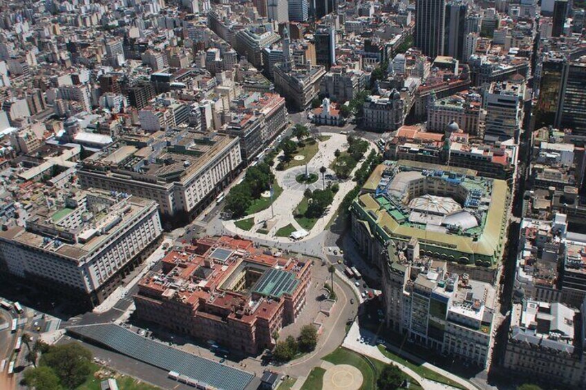 The "Pink House", office of the President of Argentina