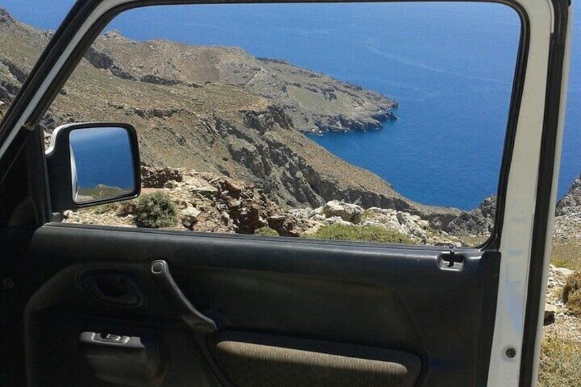 views from the jeep