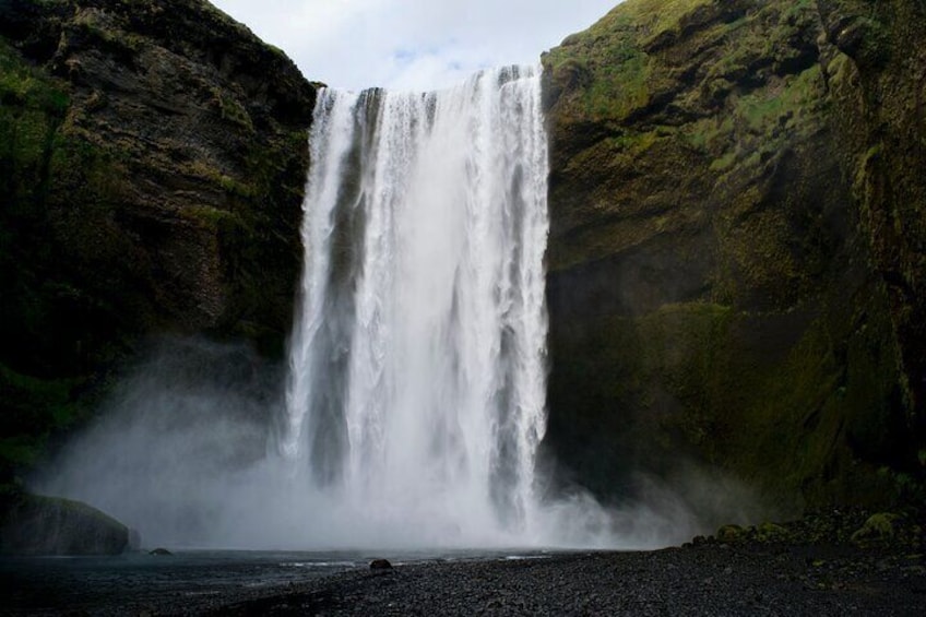Skógafoss waterfall