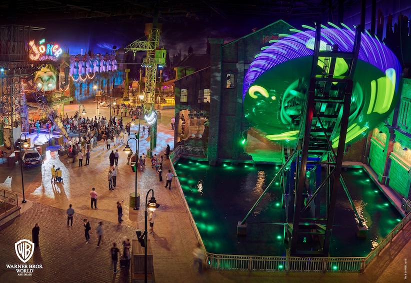 Gotham City at Warner Bros Theme Park in Dubai