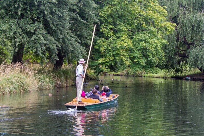 Punting on the Avon River
