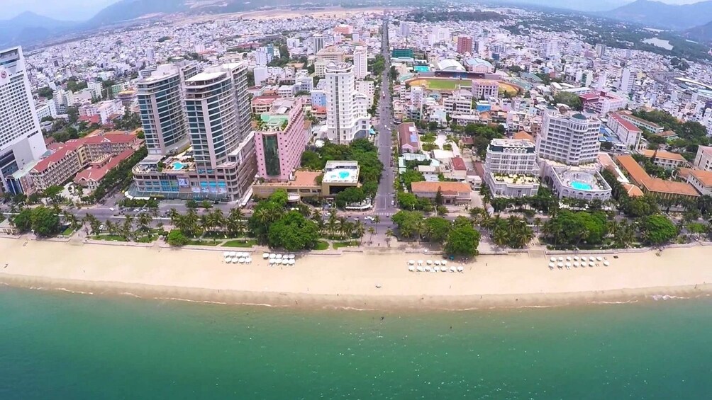 Aerial view of Nha Trang