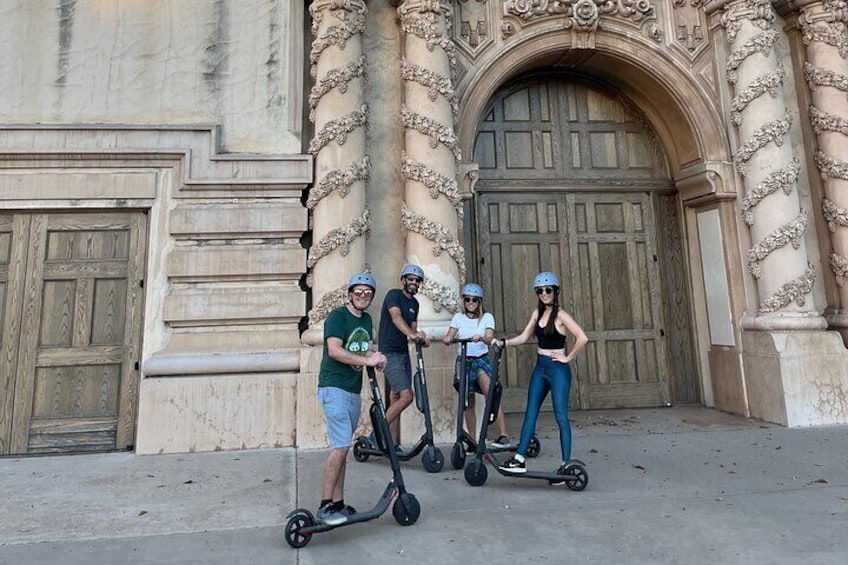 Balboa Park Electric Scooter Tour with Pictures