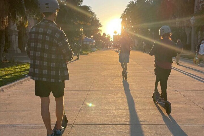 Balboa Park Electric Scooter Tour with Pictures