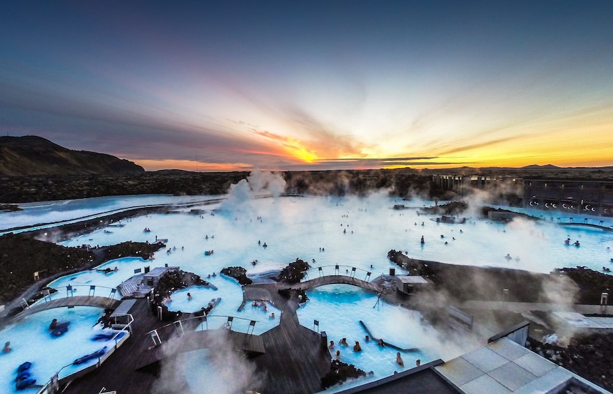 Blue lagoon in Iceland