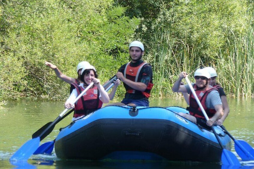 Half-day rafting excursion