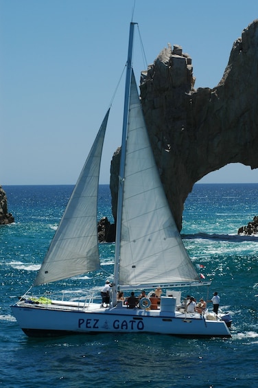 Sailboat in Los Cabos