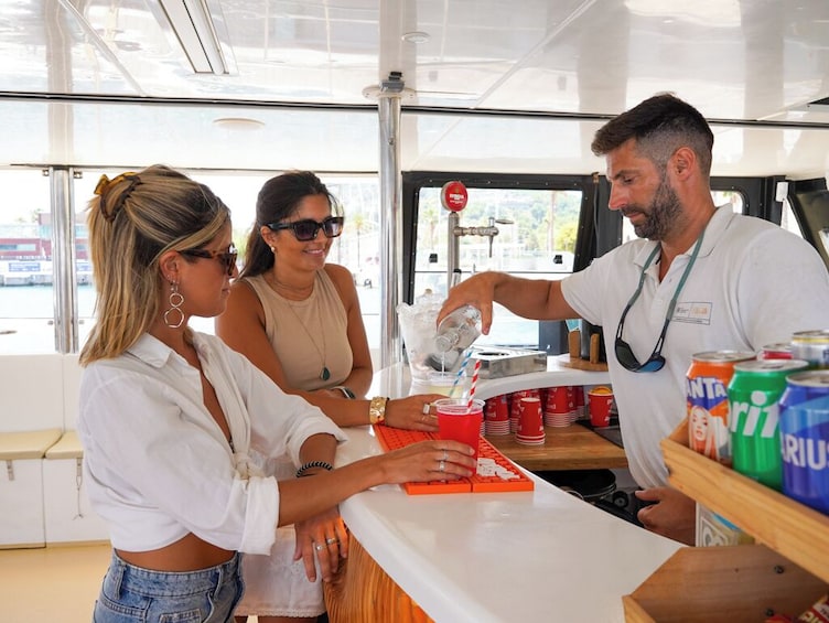Sunset Catamaran Cruise with Live Music in Barcelona