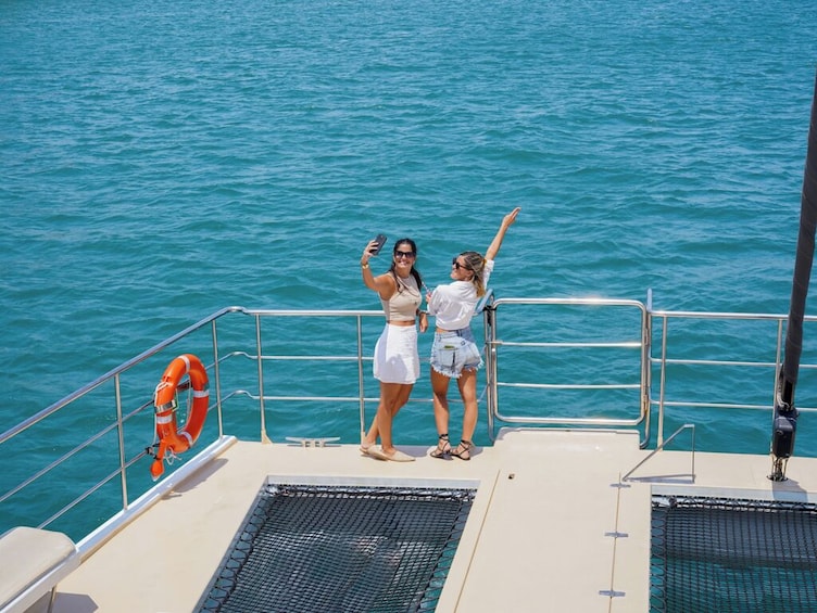 Sunset Catamaran Cruise with Live Music in Barcelona