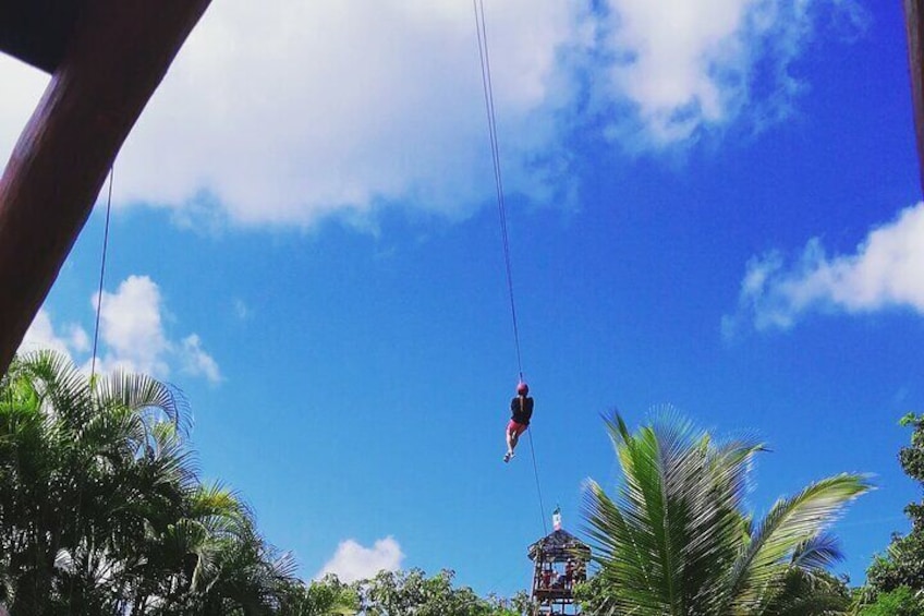 Cozumel zipline thrill adventures