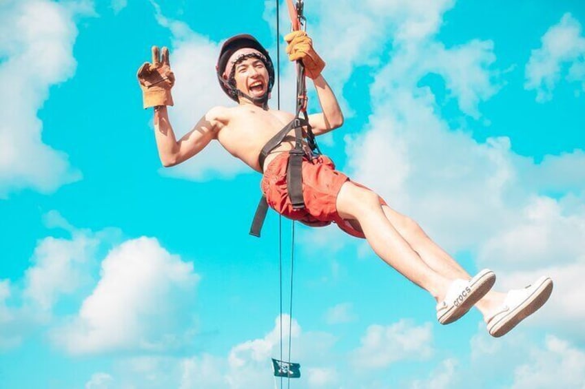 Cozumel zipline thrill adventures